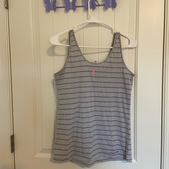 Under Armour women’s semi-fitted heat gear gray striped hero active tank small‎ - Picture 4 of 6